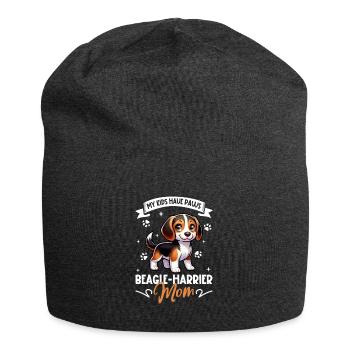 Maman Beagle Harrier - Bonnet en jersey - charbon - Devant