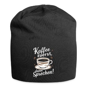 Coffee Coffee Coffee Drinkers Coffee Lovers - Jersey Beanie - black - Front