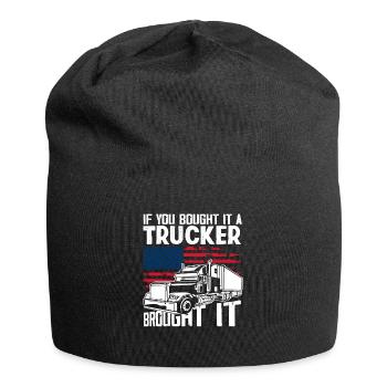Truck driver - Jersey Beanie - black - Front