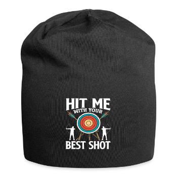 Bow Best Shot Archery - Jersey Beanie - black - Front