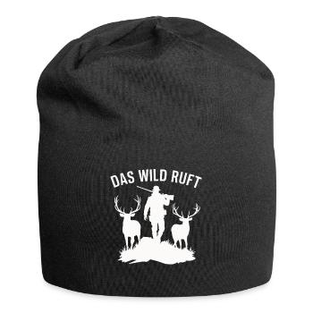 Hunter Hunting Hunting Hunting Clothing - Jersey Beanie - black - Front