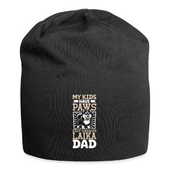Laïka de Sibérie orientale Papa - Bonnet en jersey - noir - Devant