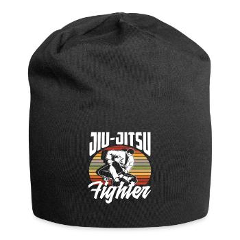 Jiu-Jitsu Fighter Vintage Style - Jersey Beanie - black - Front