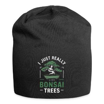 Bonsaï Bonsaï japonais - Bonnet en jersey - noir - Devant