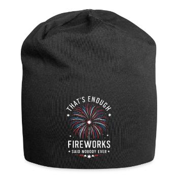 Pyrotechnics Fireworks Pyrotechnics - Jersey Beanie - black - Front