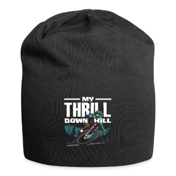 My Thrill Downhill VTT - Bonnet en jersey - noir - Devant