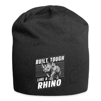 Rhinocéros Rhinocéros - Bonnet en jersey - noir - Devant