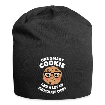 Cookies Cookie Keks Kekse Schokolade - Jersey-Beanie - Schwarz - Vorne