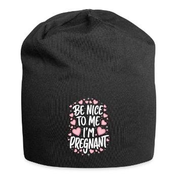 Grossesse Grossesse Accouchement - Bonnet en jersey - noir - Devant