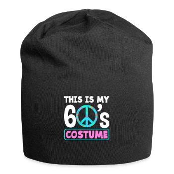 C’est mon costume des années 60 - Bonnet en jersey - noir - Devant