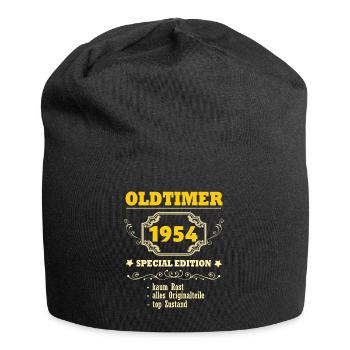 1954 Vintage Car 70th Birthday Gift Vintage 1954 - Jersey Beanie - black - Front