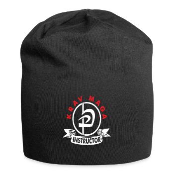 Krav Maga Trainer - Jersey Beanie - black - Front