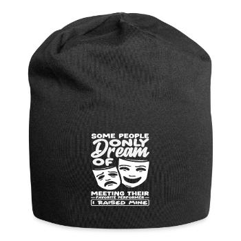 Musicals Für Musical Lover Mit Leidenschaft - Jersey-Beanie - Schwarz - Vorne