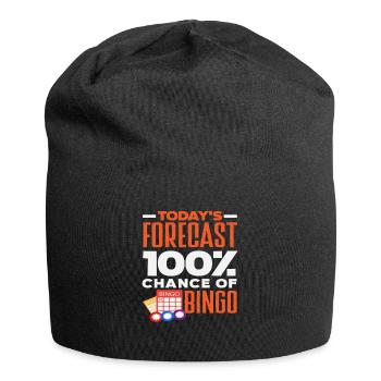 Prédiction de bingo 100 % de chance Bingo - Bonnet en jersey - noir - Devant