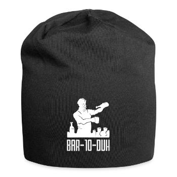 Bartender Bar-10-Duh Masterful Creations - Jersey Beanie - black - Front
