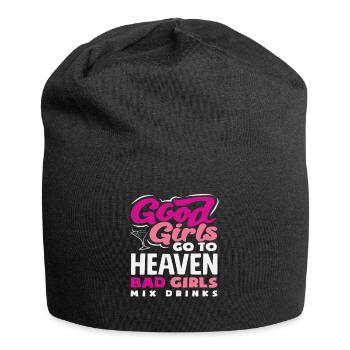 Good Girls Heaven Bad Girls Barmans - Bonnet en jersey - noir - Devant