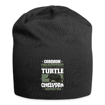 Snapping Turtle - Jersey Beanie - black - Front