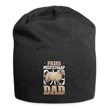 Brebis laitières de Frise orientale Papa - Bonnet en jersey - noir - Devant