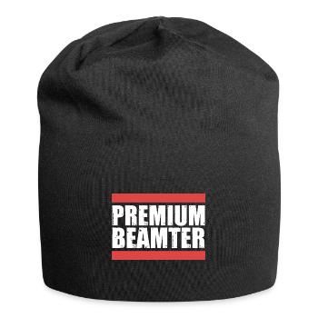 Verbeamtung Beamter Beamten - Jersey-Beanie - Schwarz - Vorne