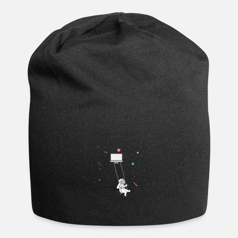 Cybersecurity Design für Hacker und Cyber Security - Jersey-Beanie - Schwarz