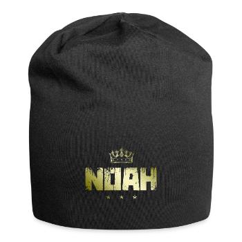 Noah - Jersey Beanie - black - Front