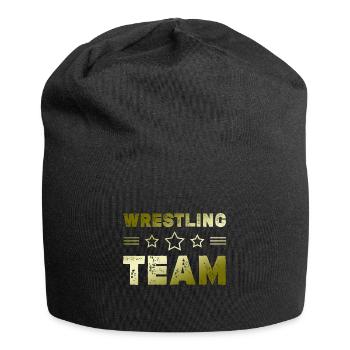Wrestling Team - Jersey Beanie - black - Front