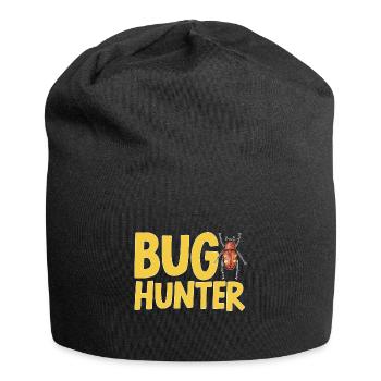Insect collectors, insects, beetle lovers, entomologists - Jersey Beanie - black - Front
