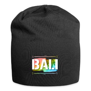 Bali - Jersey-Beanie - Schwarz - Vorne