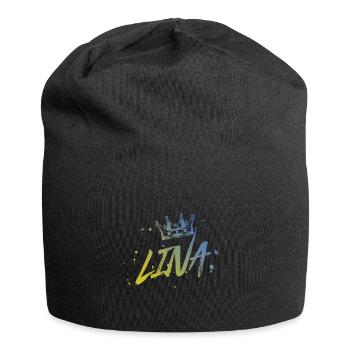 Lina - Jersey Beanie - black - Front