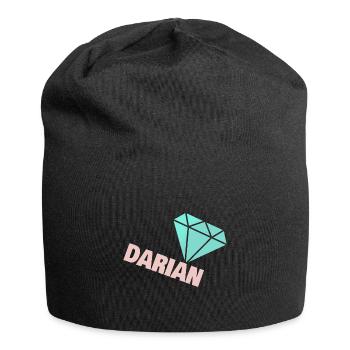 Darian comme noble - Bonnet en jersey - noir - Devant