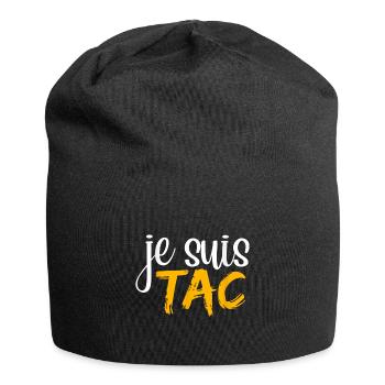 Je Suis TAC - Déguisement 2 Personnes -TIC Et TAC - Bonnet en jersey - noir - Devant