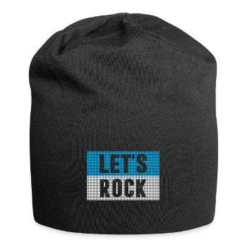 Rock and Roll Music Rock - Jersey Beanie - black - Front