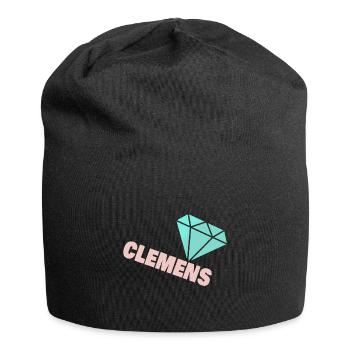 Precious Clemens - Jersey Beanie - black - Front