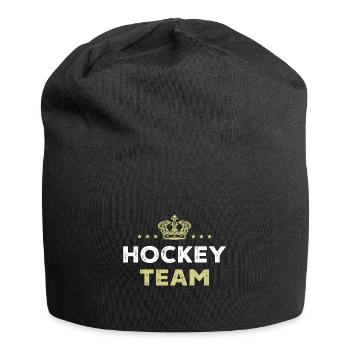 Hockey Team - Jersey Beanie - black - Front