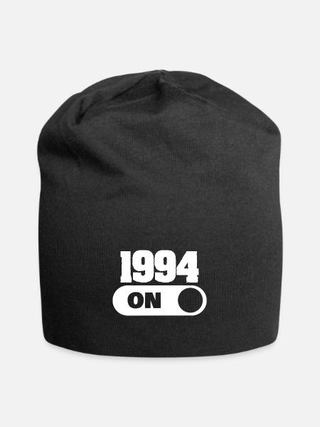 Année 1994 - Bonnet en jersey - noir