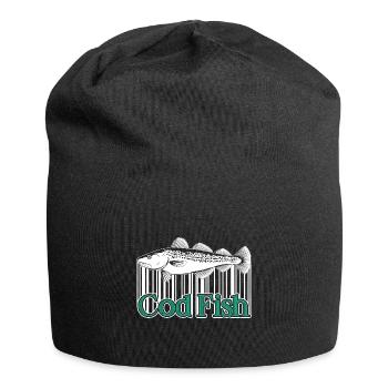 Cod Fish Cod Fish Vintage - Jersey Beanie - black - Front