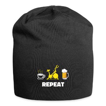 Indoor Cycling Bike Workout - Jersey Beanie - black - Front