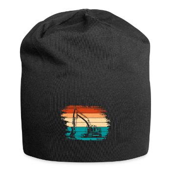 Excavatrice - Bonnet en jersey - noir - Devant