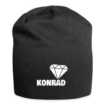 Edel Konrad - Jersey Beanie - black - Front