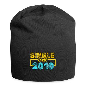 seit 2010 - Jersey-Beanie - Schwarz - Vorne