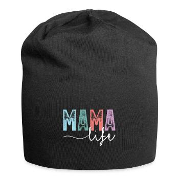 Mama Life - Jersey Beanie - black - Front