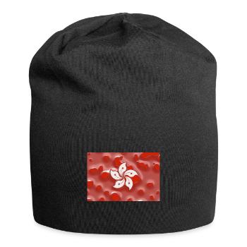 Hong Kong - Bonnet en jersey - noir - Devant
