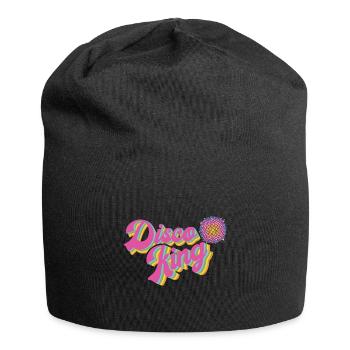 Disco Ball Club Lifes Retro Vintage Groovy Party - Jersey Beanie - black - Front