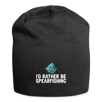 Spearfishing Spear Fishermen Fish Spear Fishermen - Jersey Beanie - black - Front