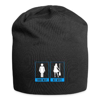 Chinese Boat Race for Dragon Boat Trainers - Jersey Beanie - black - Front