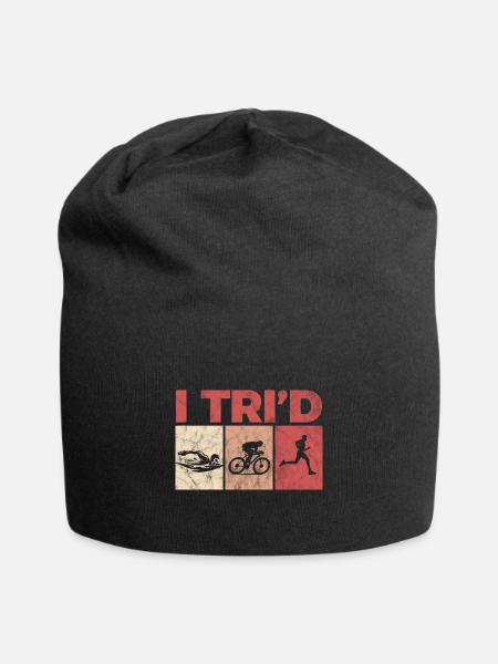 Itri'd | Swimming,cycling and running - Jersey-Beanie - Schwarz
