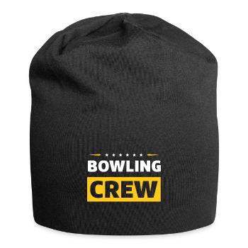 Équipe de bowling - Bonnet en jersey - noir - Devant