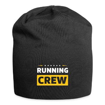 Équipe de course - Bonnet en jersey - noir - Devant