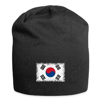 Corée du Sud - Bonnet en jersey - noir - Devant