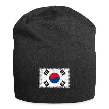 Corée du Sud - Bonnet en jersey - charbon - Devant